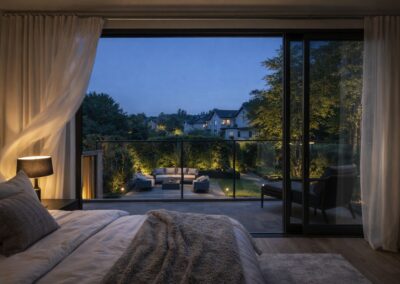 Spavaća soba hibridne montažne kuće