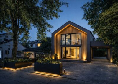 Hibridna montažna kuća Gradat u Zagrebu