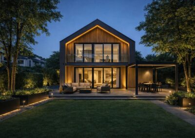 Hibridna montažna kuća Gradat u Zagrebu