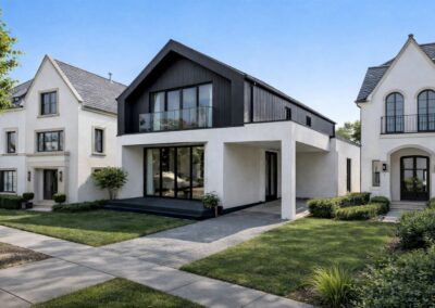 Montažna kuća u gradu